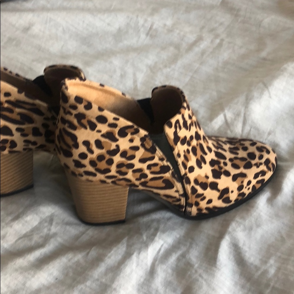 Leopard Booties